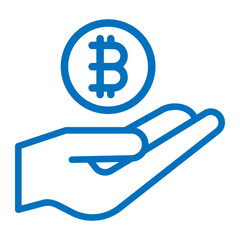 bitcoin investment icon