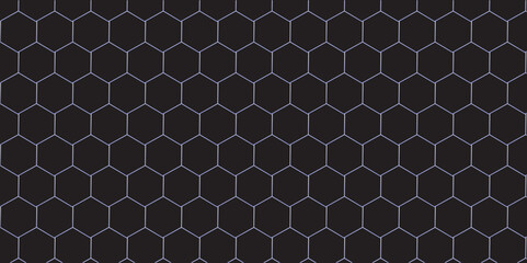 Blue hexagonal metal grid pattern for a futuristic technology backdrop