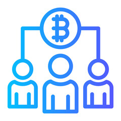 Bitcoin Community Circle icon