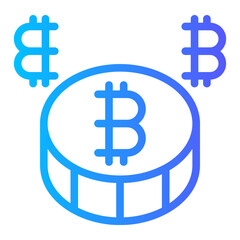 Bitcoin Coin icon