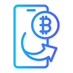 Mobile Crypto Transfer icon