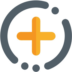 Obraz premium Vector Minimalist Geometric SVG Icon Set with Abstract Shapes and Flat Design Style in Bright Colors for Web and Digital Media