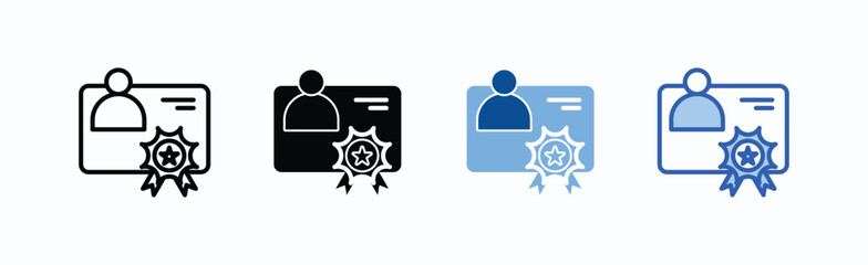 Cpa icon sheet multiple style collection isolated vector