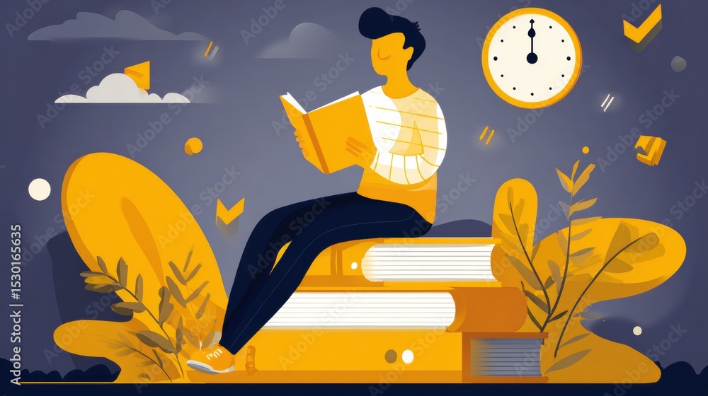 Poster Successful Learners Develop Key Habits to Enhance Their Knowledge and Skills Through Effective Strategies and Practices in Study Environments
