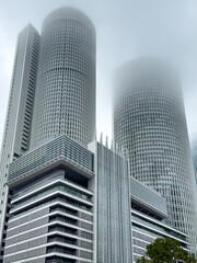 Obraz premium 日本周遊 雨の名古屋駅あたり