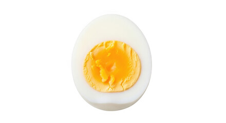 Boiled Egg Slice PNG Image for Food Photography and Design