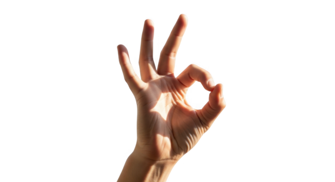 Perfect Hand Gesture PNG for Website Design and Content Creation