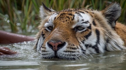 Naklejka premium Responsible wildlife tourism promotes ethical animal encounters that respect habitats and support conservation efforts worldwide. 