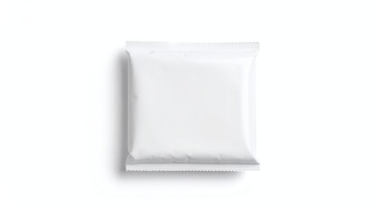 Mockup of an instant noodle pillow pack