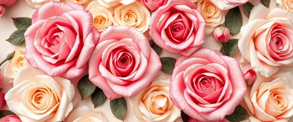 Elegant rose pattern backdrop, perfect for wedding or event ,  delicate,  texture
