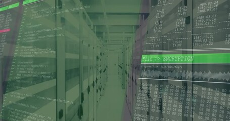 After start server corridor staying still as code rising and encryption interface updating - Powered by Adobe