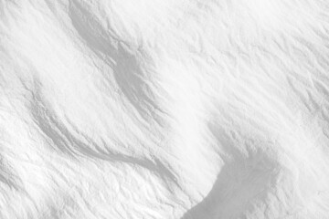 Obraz premium Texture of white canvas fabric as background, closeup