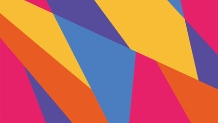 abstrack shape with modern color template background