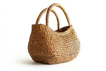 Stylish Woven Handbag with Double Handles