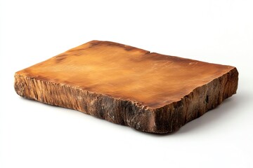 Rustic Wooden Cutting Board with Natural Edge