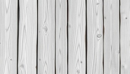 Fototapeta premium Weathered white and gray painted pine wood planks, showing texture and age, wall, wooden
