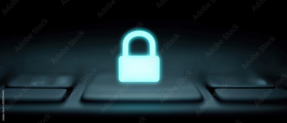 Poster cybersecurity awareness campaign protecting digital spaces online graphic design virtual environment