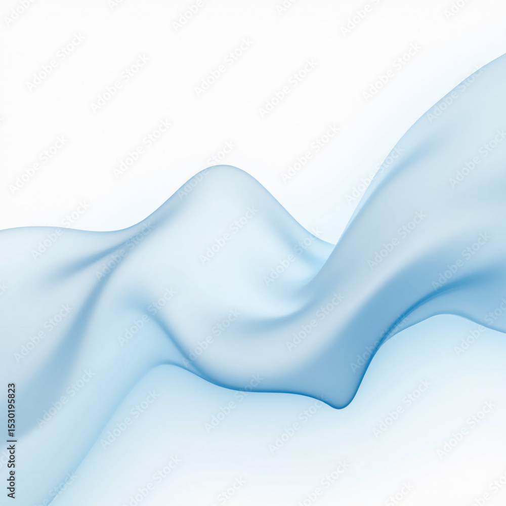 Poster abstract blue digital wave background with glowing particles, blue abstract wave background with cop