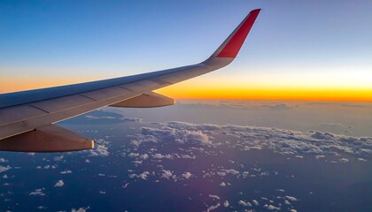 Journey Begins, Sunrise Airplane View