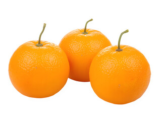 Orange isolated isolated on transparent background.
