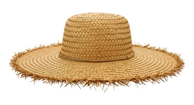 PNG Straw Farmer Hat Isolated