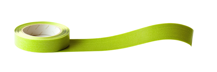 Bright Lime Green Tape Roll