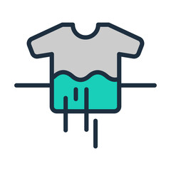 Textile Dyeing Icon