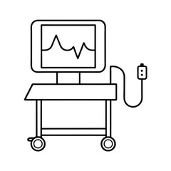 illustration of a man holding a laptop