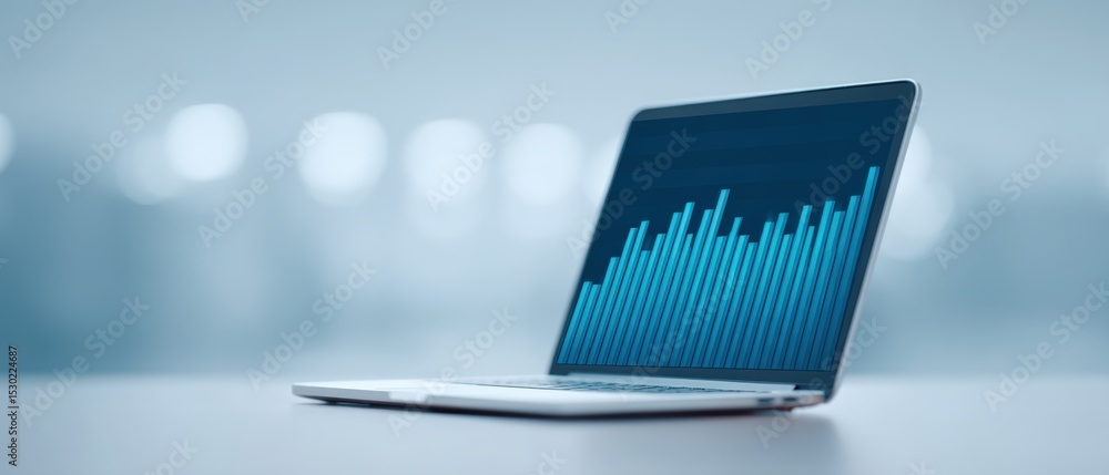Aufkleber data analysis and visualization techniques digital workspace infographic modern office aesthetic per