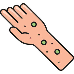 Child Allergy Sticker