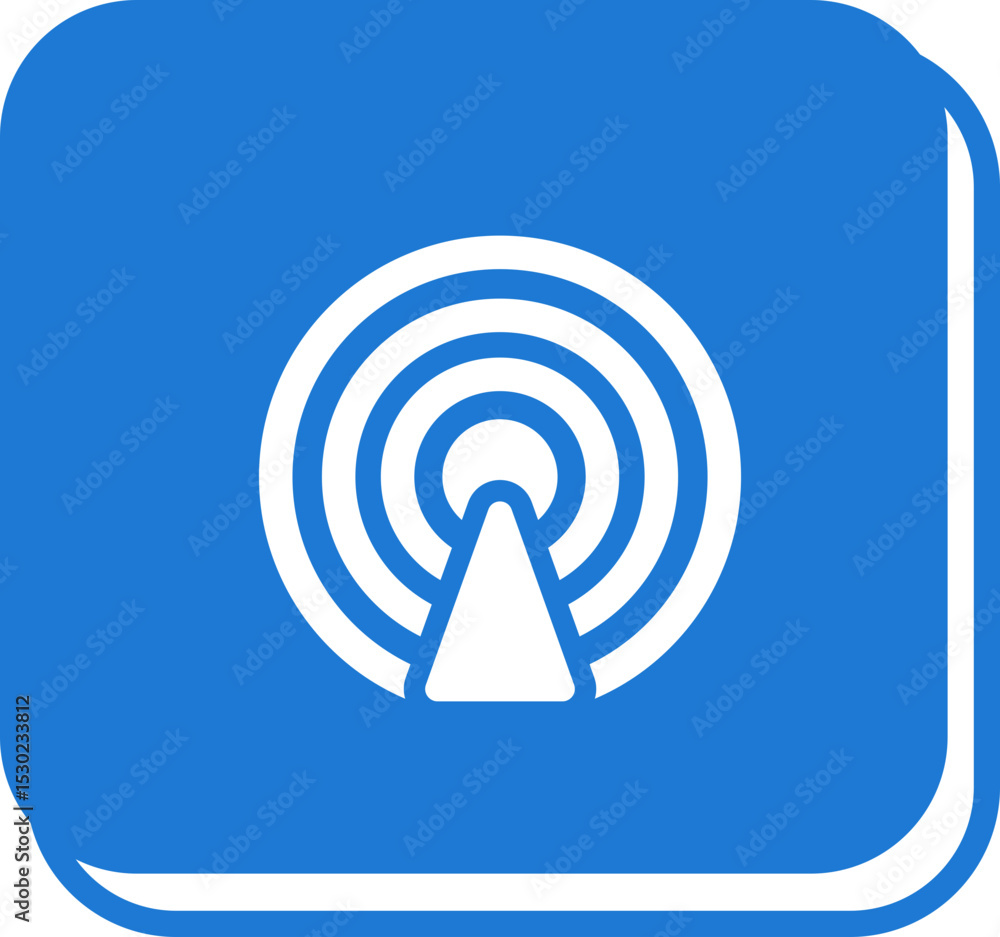 Poster modern app ui icons element