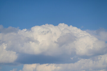 Large Cloud Formation over Carters Lake, near Chatsworth, Georgia.
