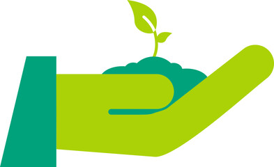 Green Ecology Symbol Element