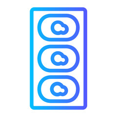 bomboloni gradient icon