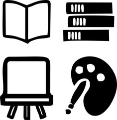book icon vector illustration