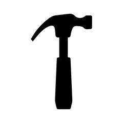 hammer glyph icon