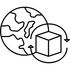 International Shipping Icon