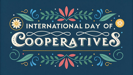 International Day of Cooperatives Global Unity and Sustainable Development Community, Collaboration, and Collective Impact