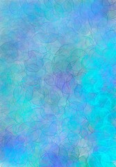 Aqua blue and purple abstract background with overlapping translucent circles, dreamy bokeh effect, soft artistic texture for design, digital paper, backgrounds, and creative visual concepts