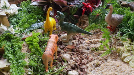 Ancient animal backgrounds showcase prehistoric creatures, revealing Earth’s distant past through dramatic, natural scenes