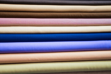 Vibrant Fabric Swatches: A Colorful Textile Collection
