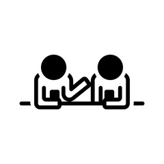 Vector multi color icon for Busy