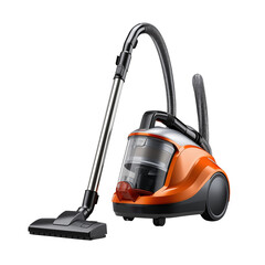 Modern Orange Vacuum Cleaner Product Shot