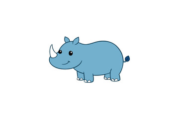 rhino vector illustration