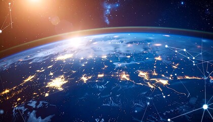 Bright and Hopeful Style, Global Connectivity, Information Network