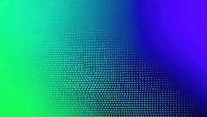 Abstract digital gradient, pixelated teal and violet