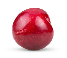 cherry plums isolated on transparent png (Image from camera)