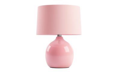 Elegant Pink Table Lamp for Home Decor and Interior Design