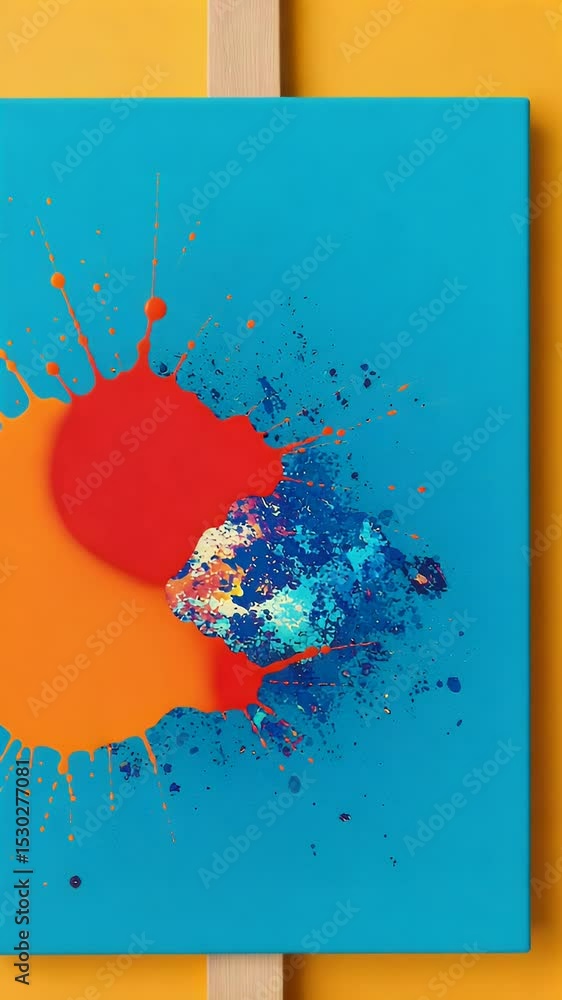 Aufkleber abstract background with blue color texture pattern and design