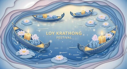 Loy Krathong Festival Celebrate the Festival of Lights with Floating Boats and Candles
